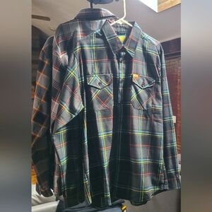 DIXXON (moto feet) Mens large Flannel (unworn)